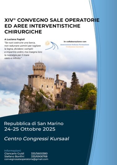 XIV° Convegno Sale operatorie ed aree interventistiche chirurgiche-24 e 25 ottobre 2025
