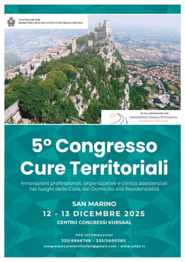 5° Congresso Cure Territoriali 12-13 Dicembre 2025