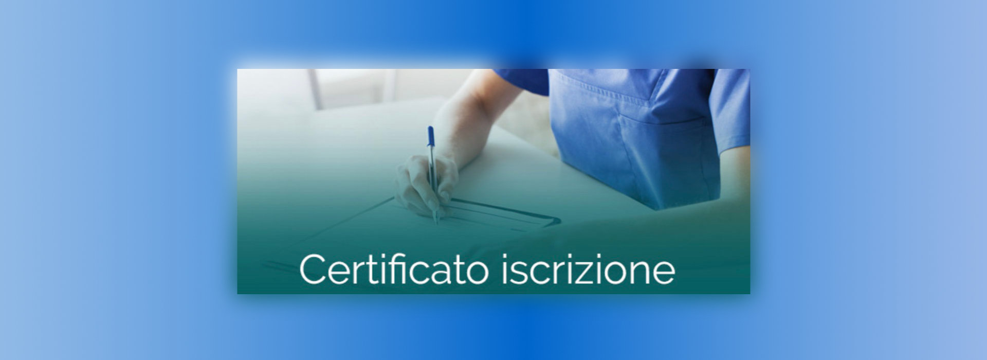 Certificato Iscrizione