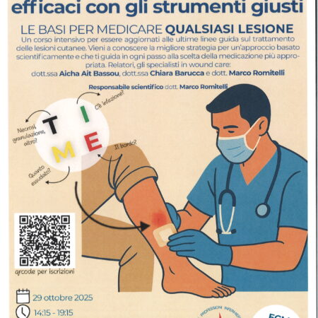 29/10/2025 Corso formazione ECM: WOUND CARE:le strategie efficaci con gli strumenti giusti