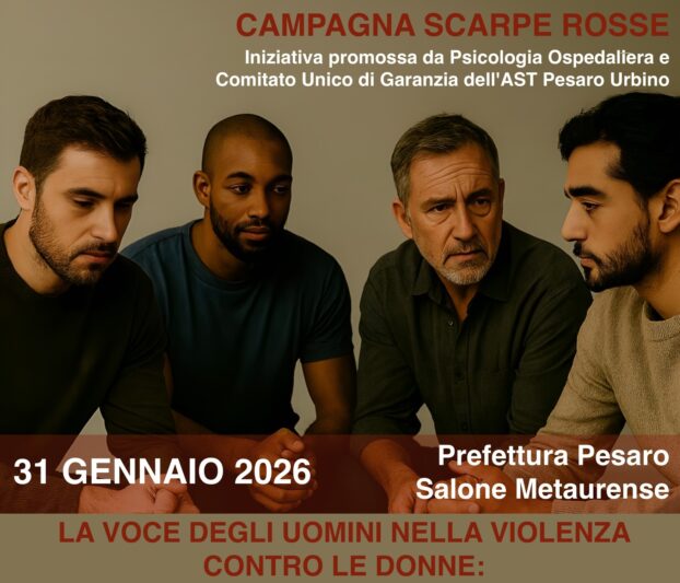 31.01.2026 Convegno “La voce degli uomini nella violenza contro le donne: la lettura del fenomeno violenza da una prospettiva integrata.”