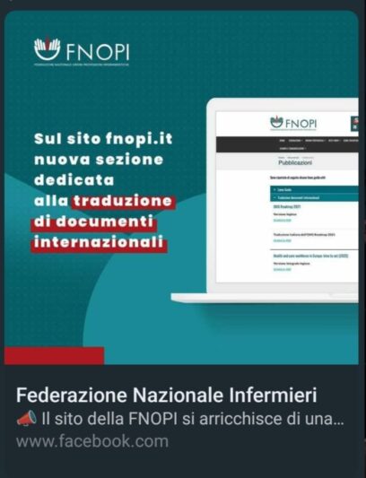 FNOPI: NUOVA SEZIONE SUL SITO ONLINE DEDICATA ALLA TRADUZIONE DI DOCUMENTI INTERNAZIONALI