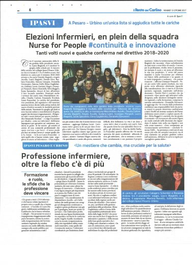 Elezioni Triennio 2018-2020:Il grande successo del Nuovo Direttivo IPASVI #Continuità#Innovazione#Professionalità