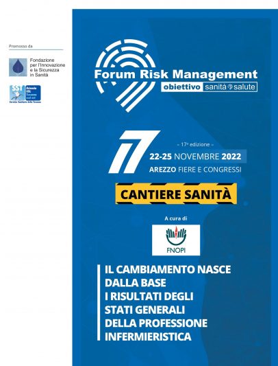 22-25 Novembre Forum Risk Management in Sanità