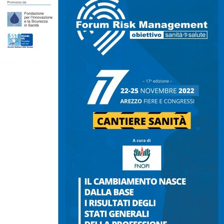22-25 Novembre Forum Risk Management in Sanità