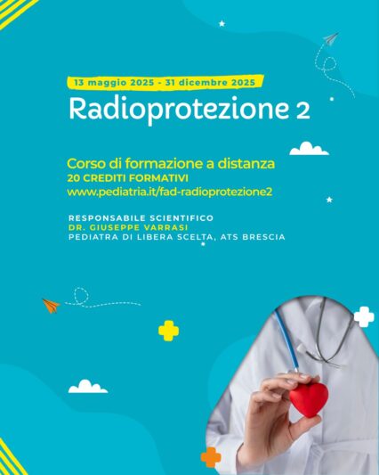 Corso FAD Radioprotezione 2 dal 13 maggio al 31 dicembre 2025