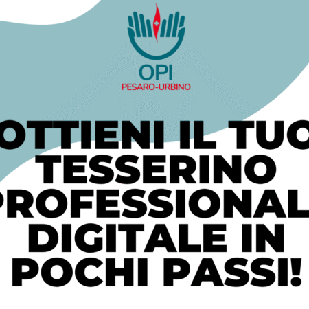 Tesserino di riconoscimento OPI
