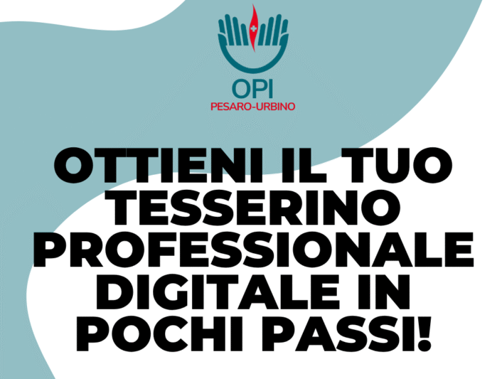 Tesserino di riconoscimento OPI
