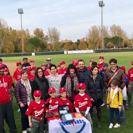 04.11.2017 Donazione defibrillatore del Collegio IPASVI alla Società Sportiva ASD Baseball di Pesaro