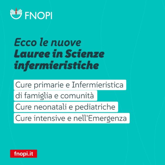 Ecco i decreti su nuove Lauree infermieristiche a indirizzo clinico
