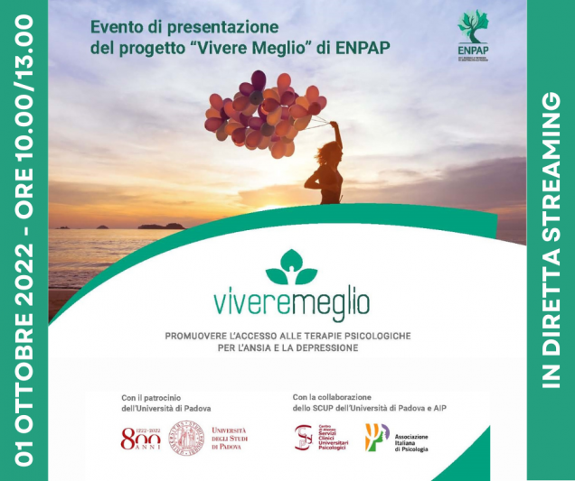 Progetto VIVERE MEGLIO- ENPAP