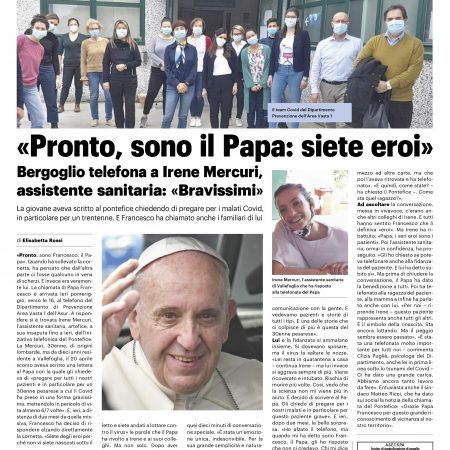 23.06.2020 Riconoscimento del Papa