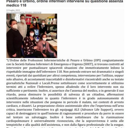 Rassegna Stampa 13.07.2022