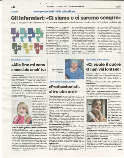 12 Maggio Festa dell’Infermiere